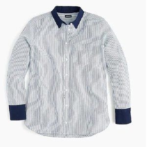Jcrew Blue collar button down